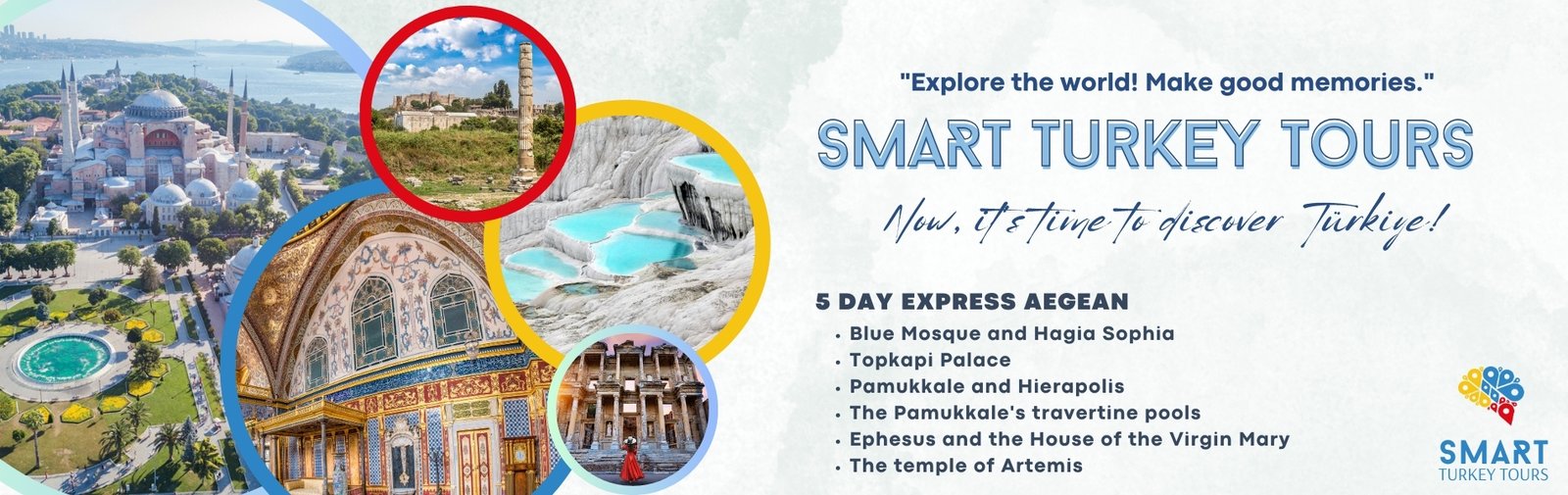 5 DAYS EXPRESS AEGEAN TOUR / Istanbul, Ephesus, Pamukkale