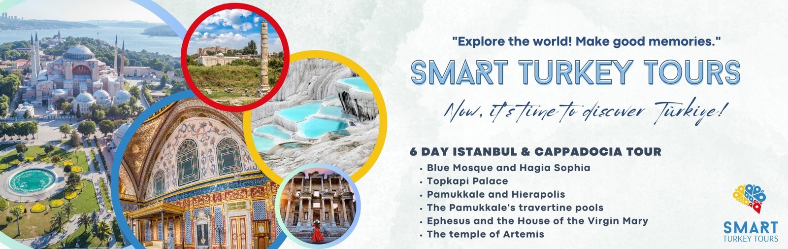 6 DAYS ISTANBUL & EPHESUS TOUR / Istanbul, Ephesus, Pamukkale