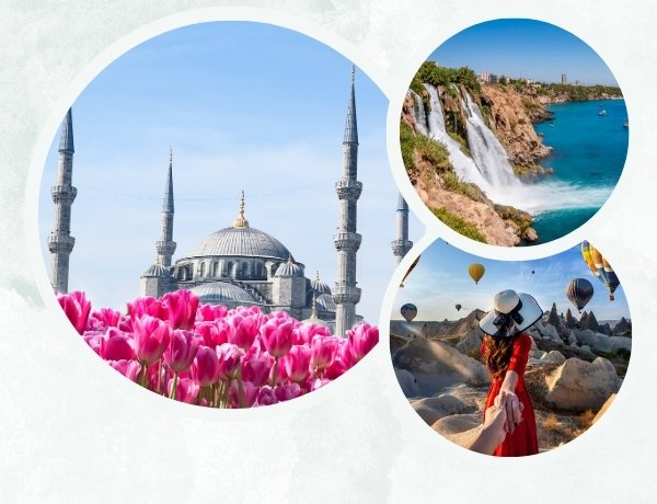 8 DAYS TOUCH OF MEDITERRANEAN TOUR / Istanbul, Cappadocia, Antalyla, Pamukkale