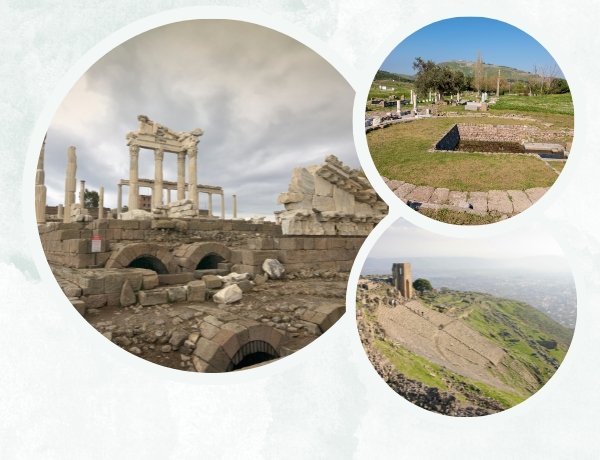 PERGAMON TOUR FROM IZMIR PORT / Pergamon Acropolis, Asclepion