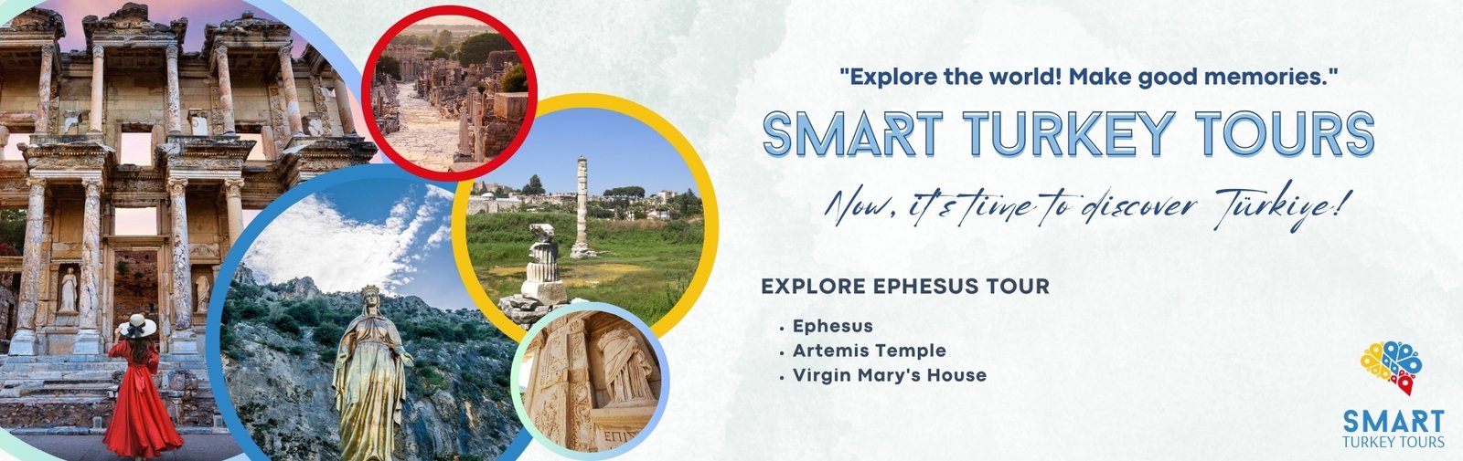 EXPLORE EPHESUS TOUR / House of the Virgin Mary, Ancient city of Ephesus, Temple of Artemis