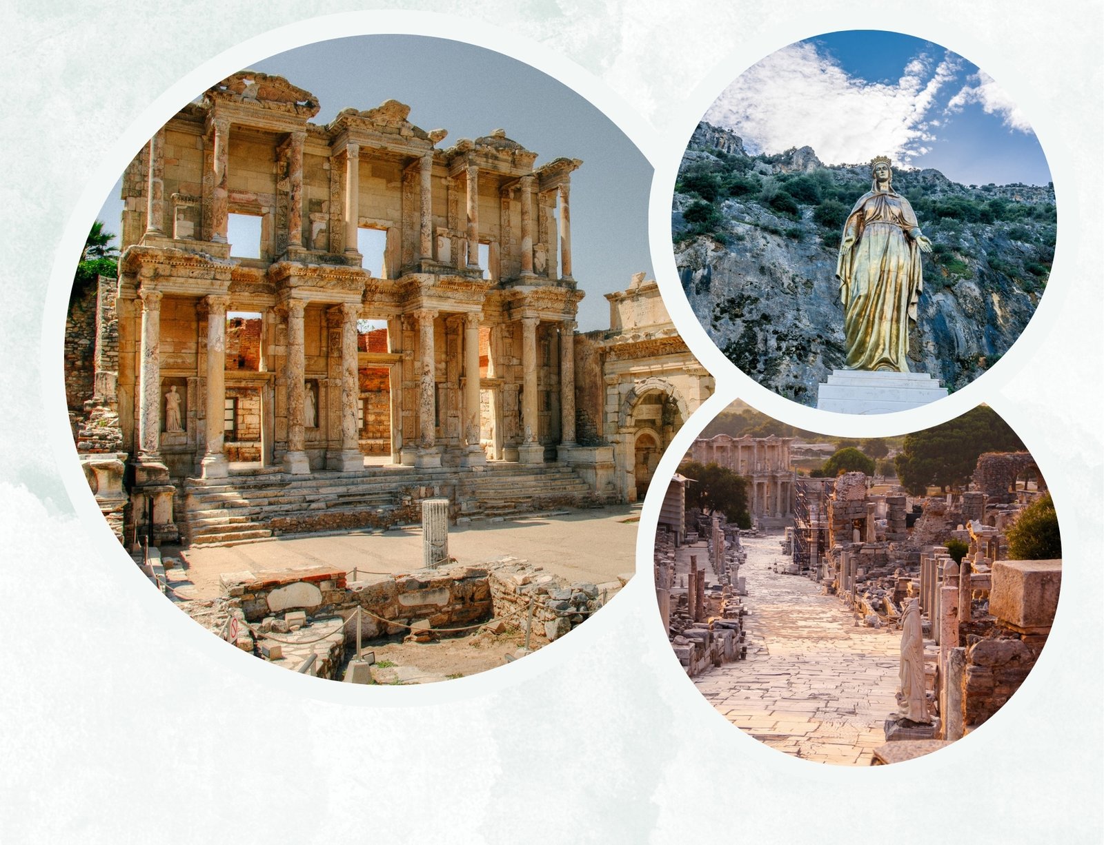 EXPLORE EPHESUS TOUR / House of the Virgin Mary, Ancient city of Ephesus, Temple of Artemis