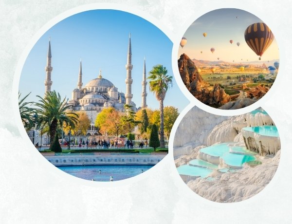 8 DAYS EXPRESS TURKEY TOUR / Istanbul, Cappadocia, Ephesus, Pamukkale
