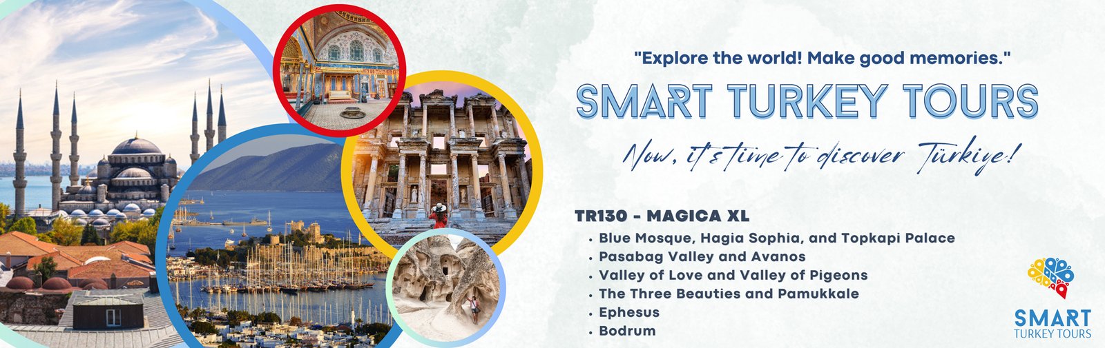 13 DAYS MAGICAL TURKEY TOUR / Istanbul, Cappadocia, Pamukkale, Ephesus, Bodrum