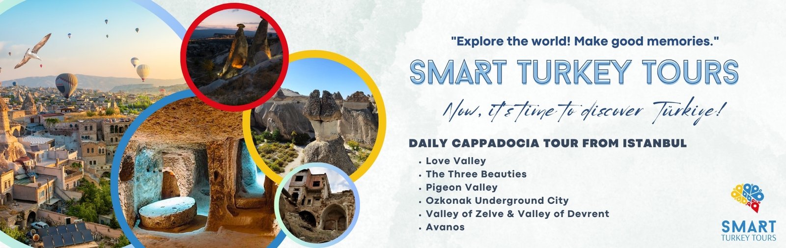 PRIVATE CAPPADOCIA DAY TOUR FROM ISTANBUL / Ozkonak Underground City, Dervent Valley, Monks Valley, Avanos, Uchisar Citadel, Pigeon Valley