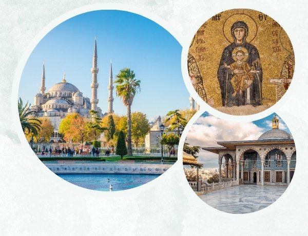 CITY OF TREASURES / Topkapi Palace, Hagia Sophia, Blue Mosque, Hippodrome, Grand Bazaar