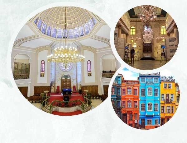 JEWISH HERITAGES IN ISTANBUL / Neve Shalom Synagogue, Jewish Museum of Turkey, Ahrida Synagogue, Town of Balat