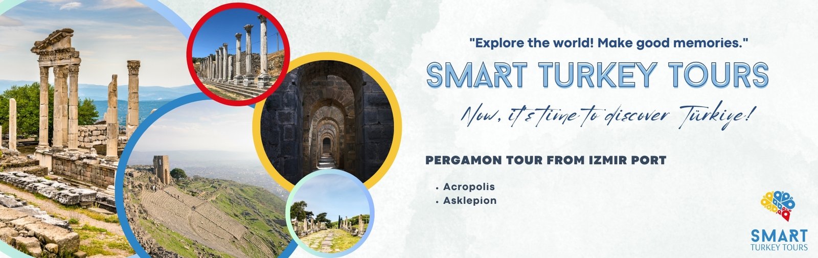 PERGAMON TOUR FROM IZMIR PORT / Pergamon Acropolis, Asklepion