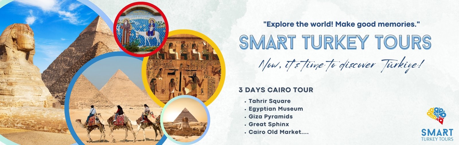 3 DAYS CAIRO TOUR / Tahrir Square, Egyptian Museum, Old Cairo, Giza Pyramid, Cairo Old Market, Khan El Khalili