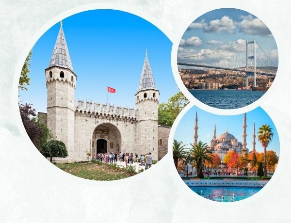 4 DAYS HIGHLIGHTS OF ISTANBUL TOUR / Topkapi Palace, Hagia Sophia, Blue Mosque, Grand Bazaar