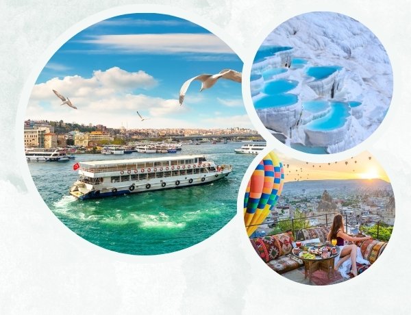 8 DAYS EXPRESS TURKEY TOUR / Istanbul, Cappadocia, Ephesus, Pamukkale