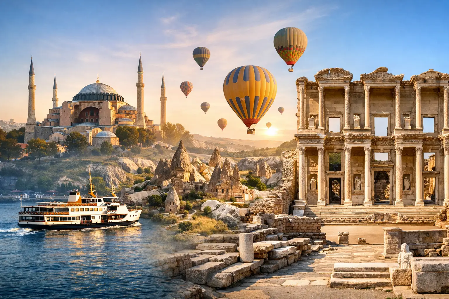Best Istanbul Cappadocia Ephesus Tour Plans
