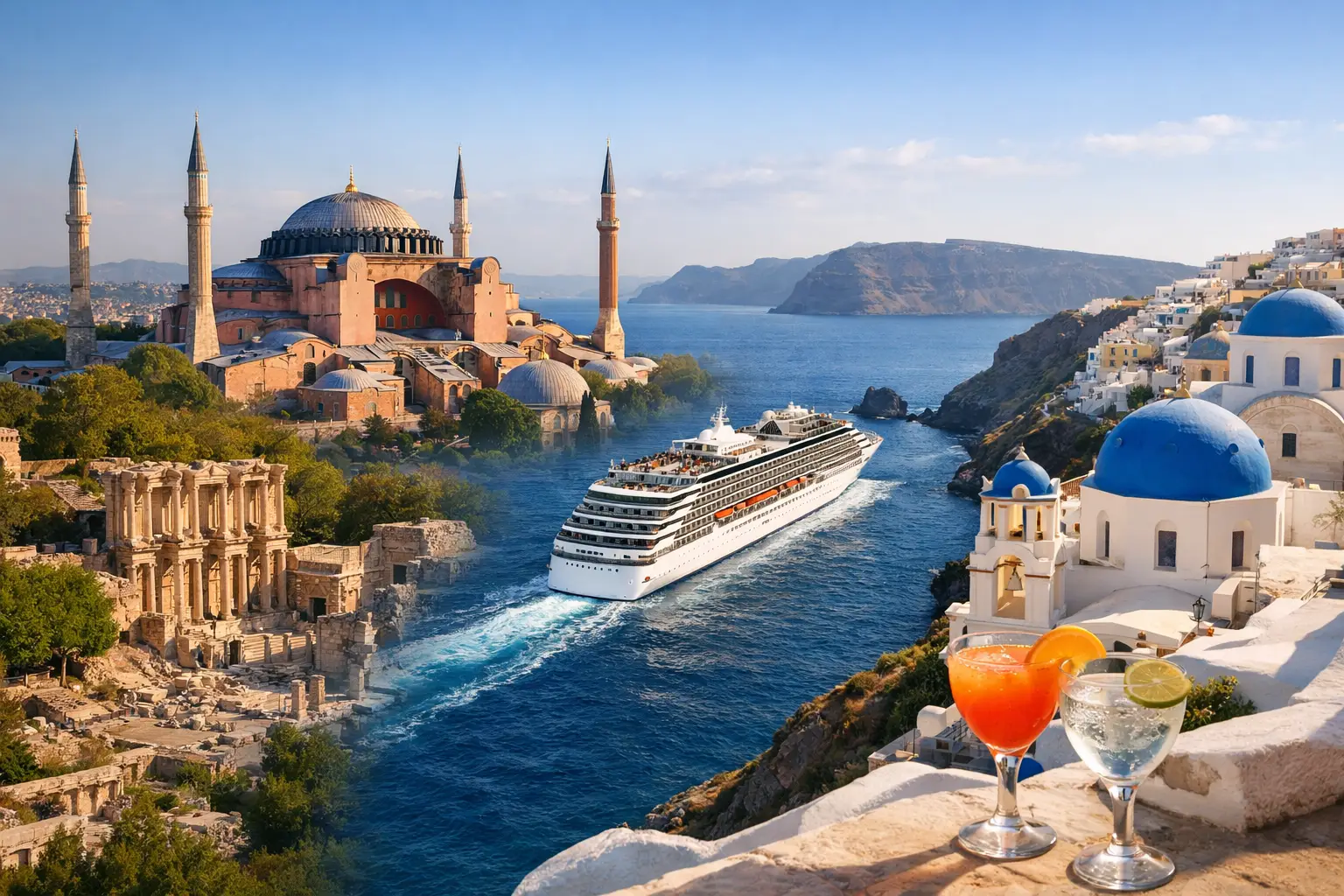 Turkey Tour and Aegean Cruise Combination